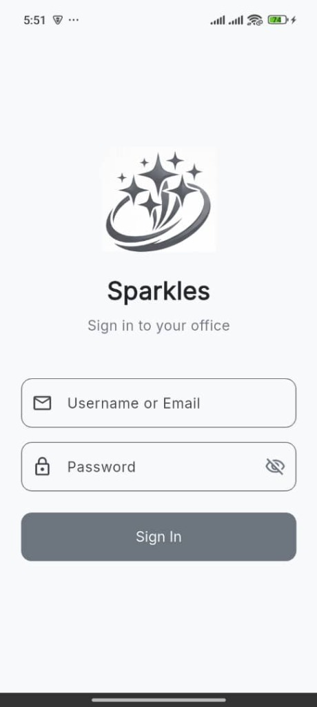 Sign In Screen